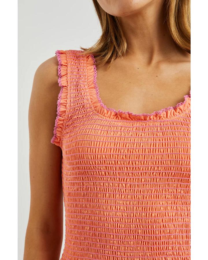 Rails Maxine Smocked Tank