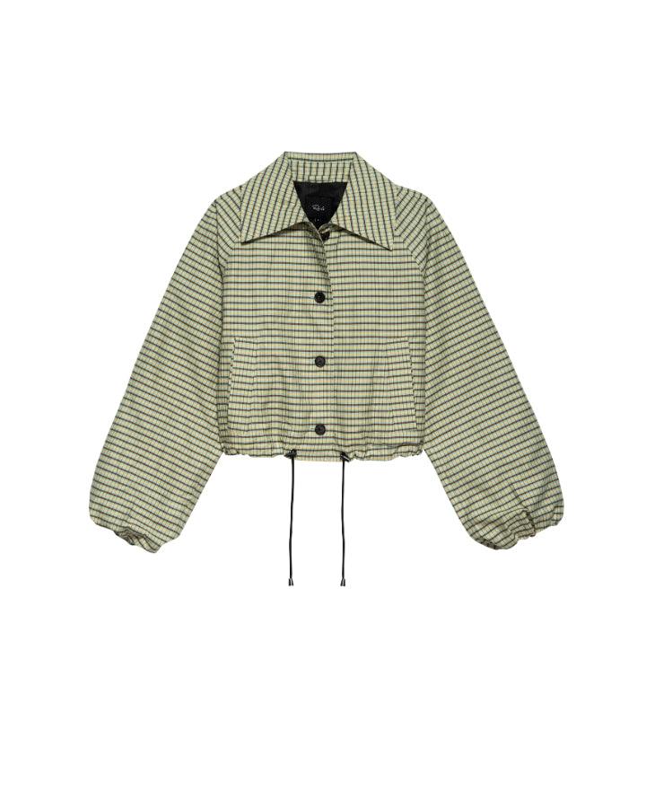 Rails North Sage Mini Check Jacket