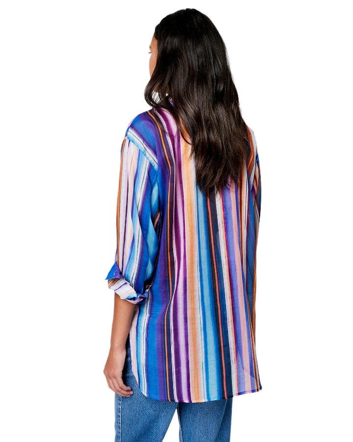 Smythe Sunset Stripe Shirt