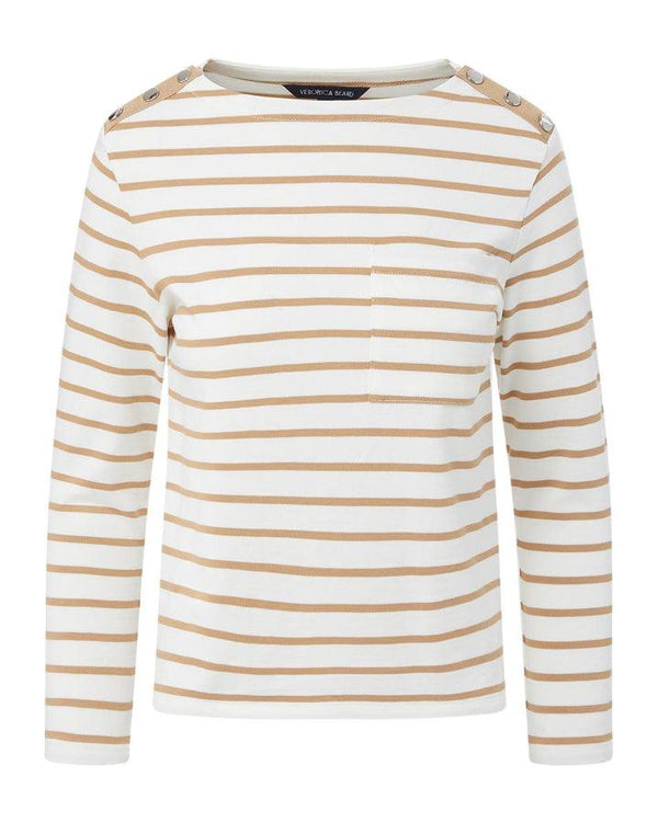 Veronica Beard Hovey Stripe Top