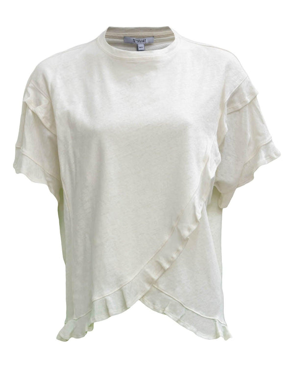 10 Crosby Derek Lam - Timothea Ruffle T-shirt