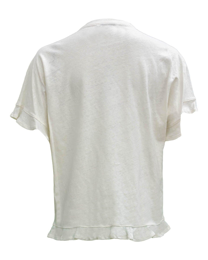 10 Crosby Derek Lam - Timothea Ruffle T-shirt
