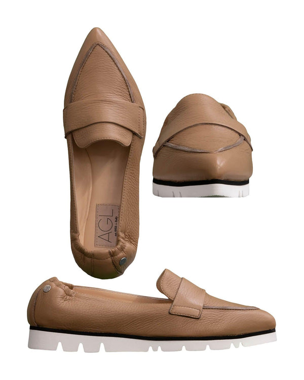 AGL - Pointer Loafer Camel