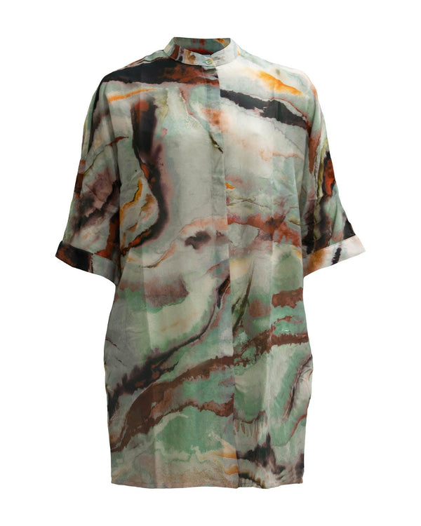 Ayrtight - Sivo Nimbus Print Smock