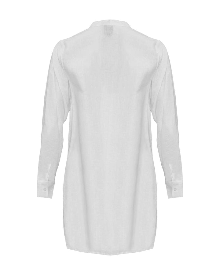 Blush No. 9 - Linen Tunic White