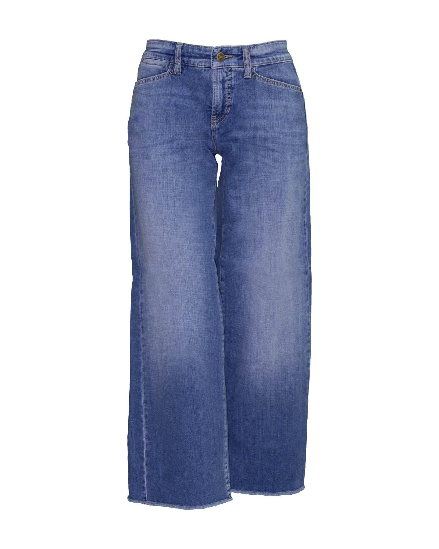 Christie Crop Wide Leg Jeans – BLU'S