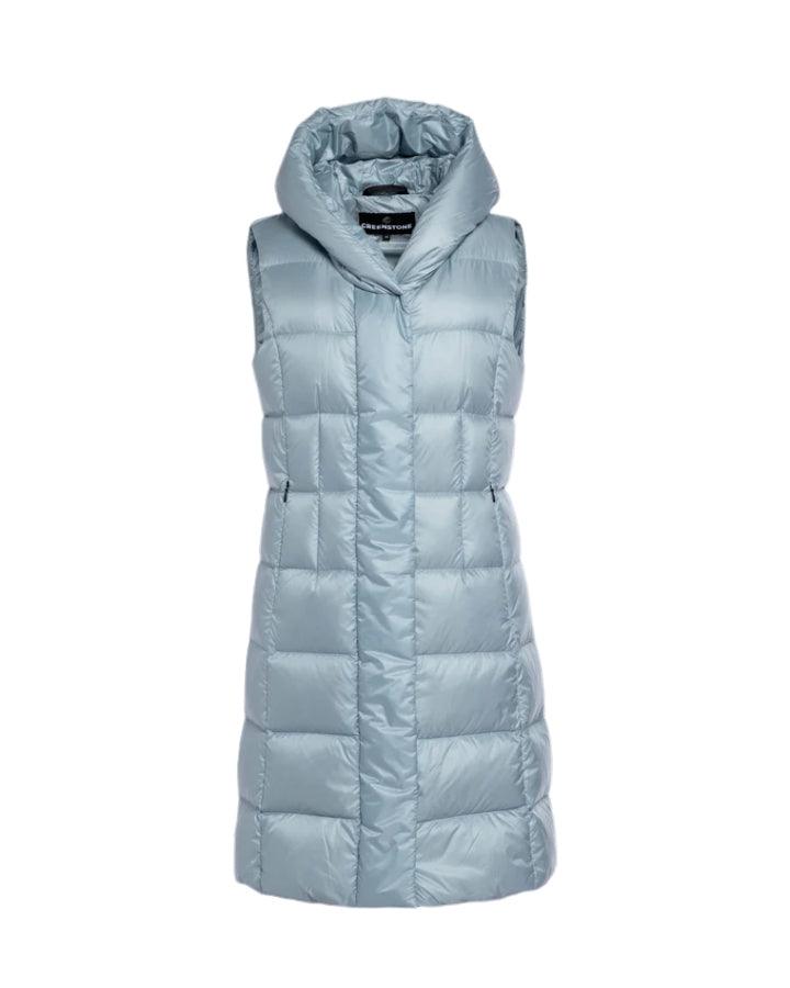 Creenstone - Breann Long Down Hooded Vest