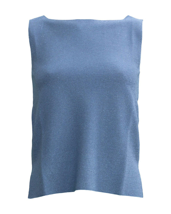 D-Exterior - Lurex Boatneck Tank