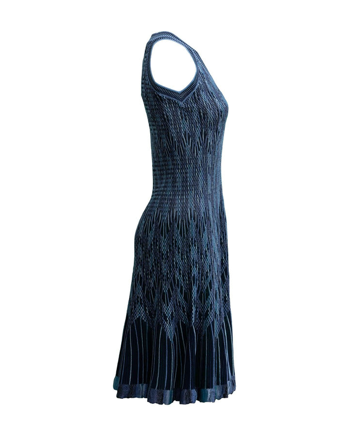 D-Exterior - Melange Knit Dress