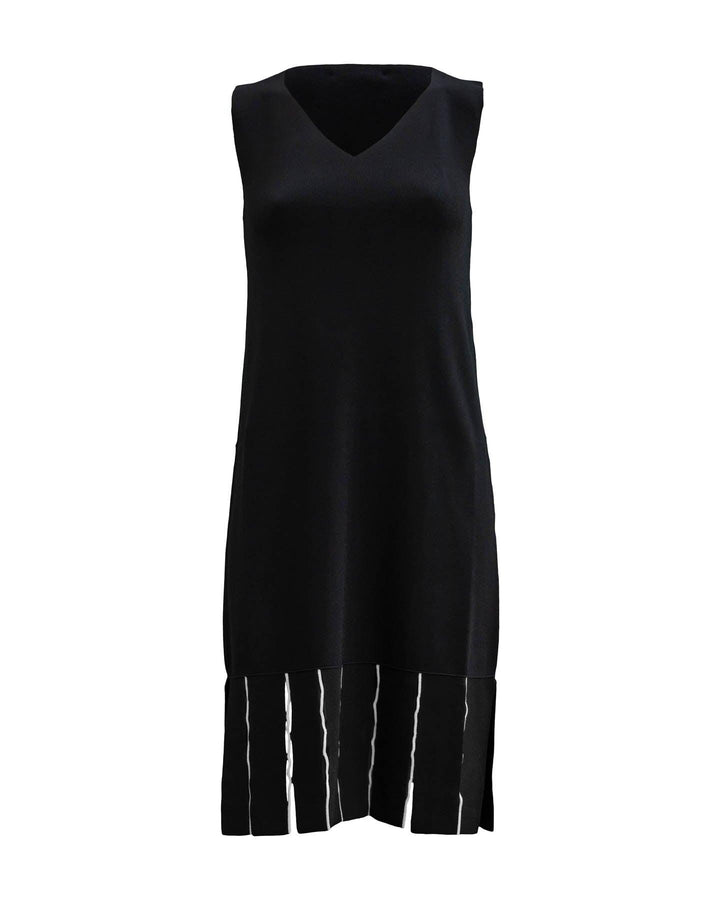 D-Exterior - Slit Hem Dress