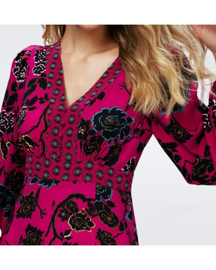 Diane Von Furstenberg - Anjali Print Dress