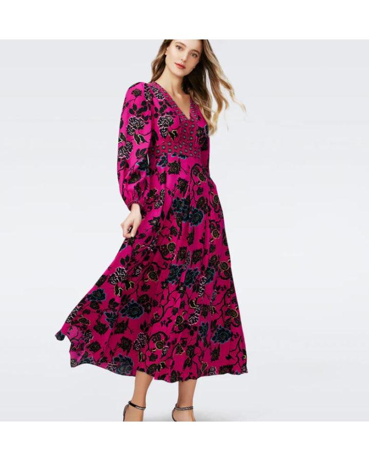 Diane Von Furstenberg - Anjali Print Dress