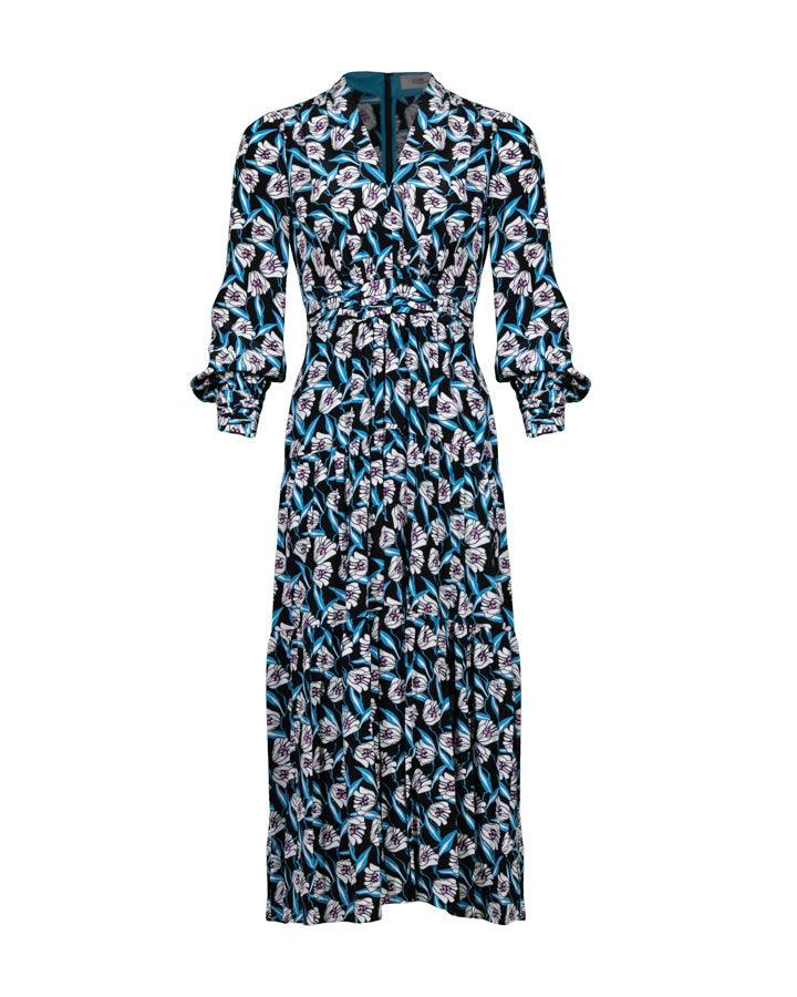 Diane Von Furstenberg - Gil Floral Print Dress