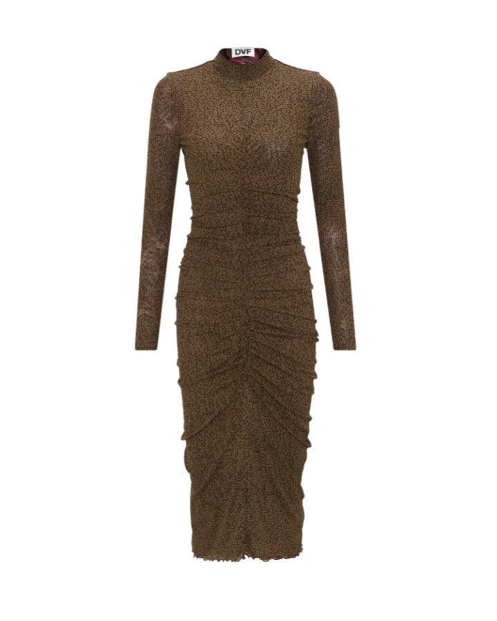 Diane von furstenberg mesh dress sale