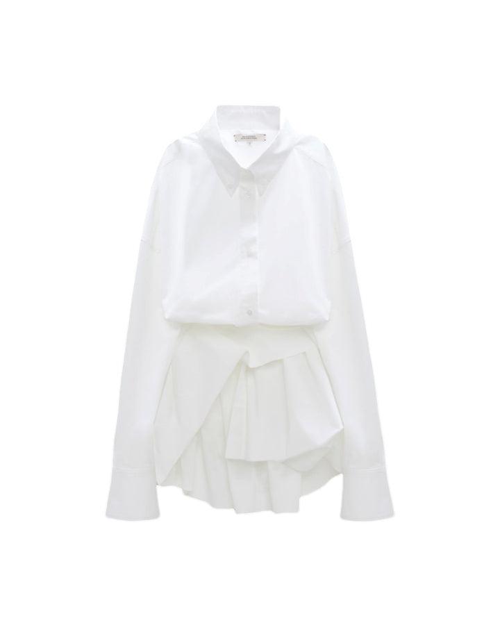 Dorothee Schumacher - Poplin Power Wrap Detail Blouse