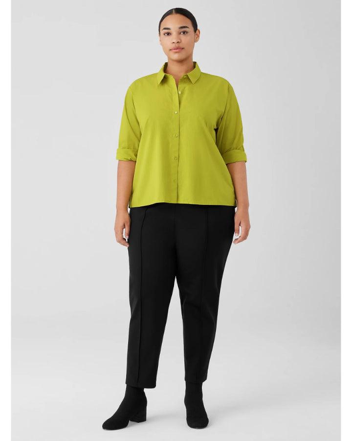 Eileen Fisher - Classic Collar Short Poplin Shirt