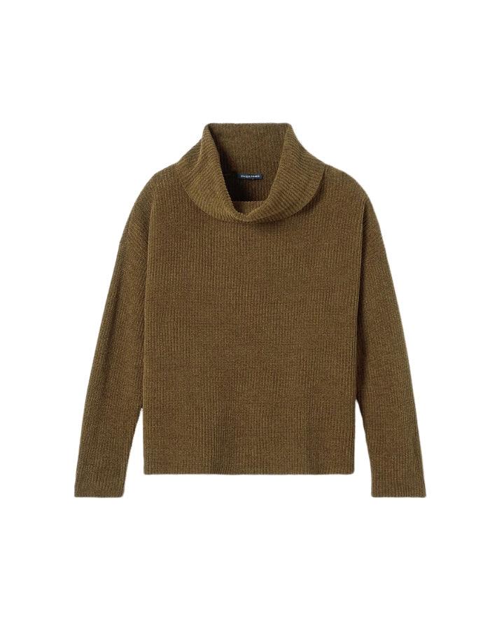 Eileen Fisher - Cowl Neck Chenille Pullover