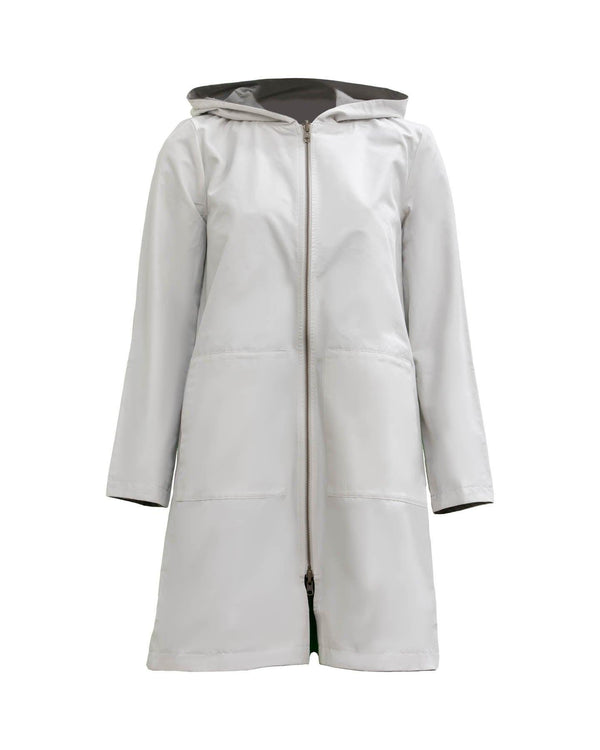 Eileen Fisher - Nylon Reversible Hooded Jacket