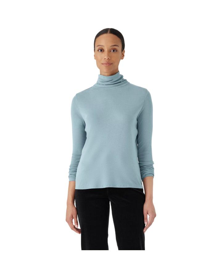 Eileen Fisher - Scrunch Neck Pullover