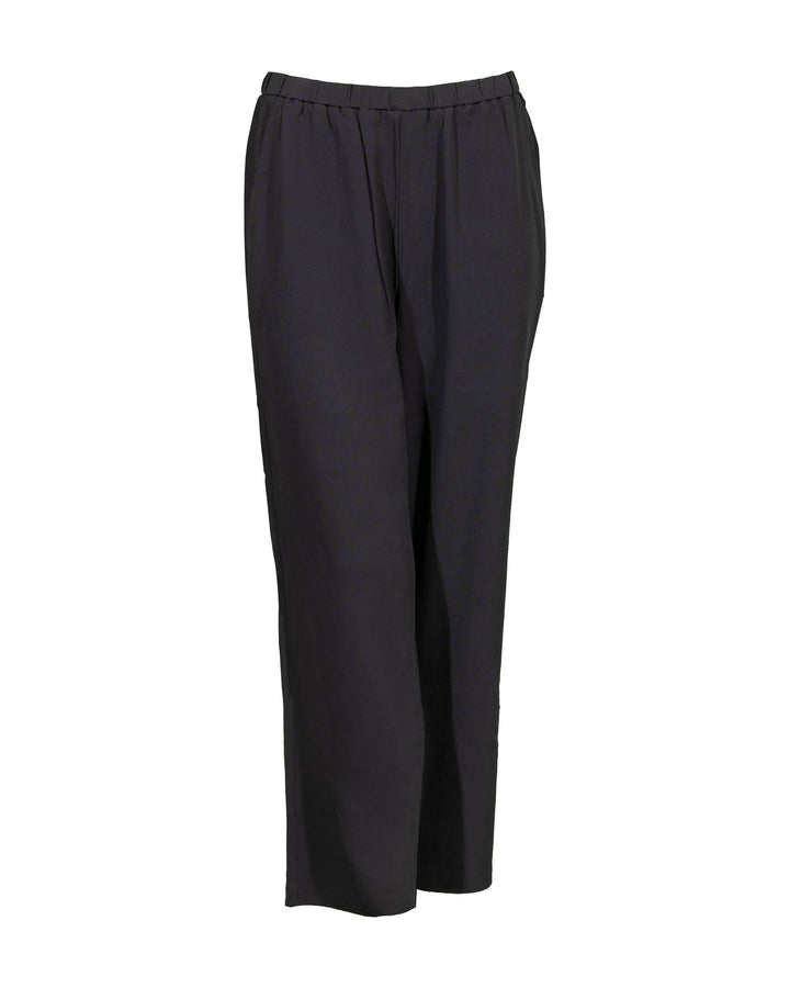 Eileen Fisher - Silk Georgette Straight Ankle Pant