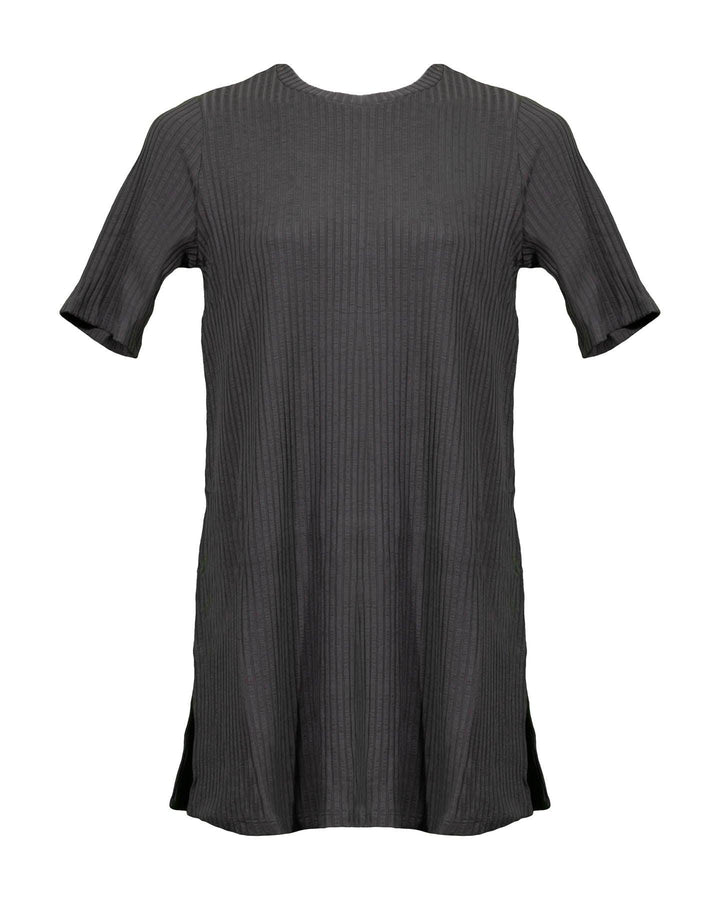 Eileen Fisher - Tencel Rib Tunic Bark