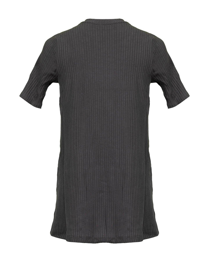 Eileen Fisher - Tencel Rib Tunic Bark