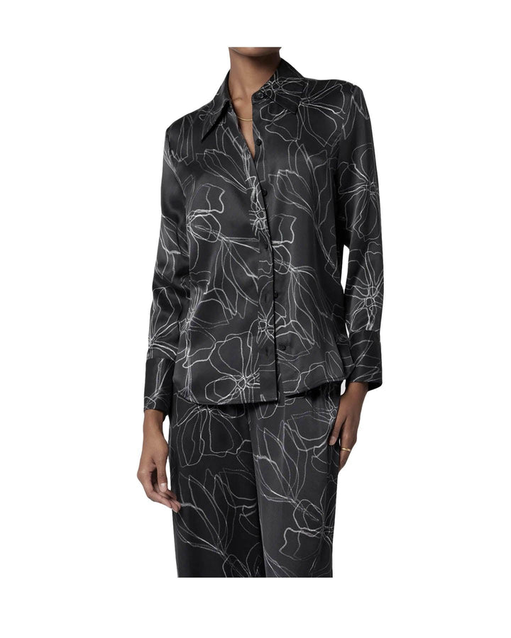 Equipment - Leona Silk Satin Shirt