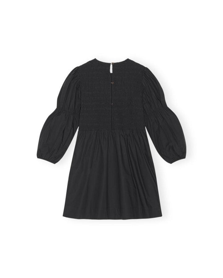 Ganni - Cotton Poplin Smock Mini Dress