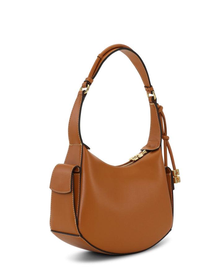 Ganni Shoulder Bag Caramel