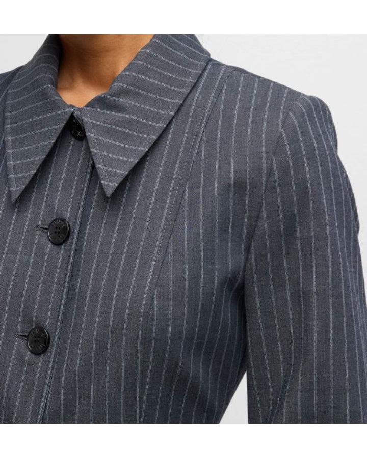 Ganni - Pinstripe Blazer