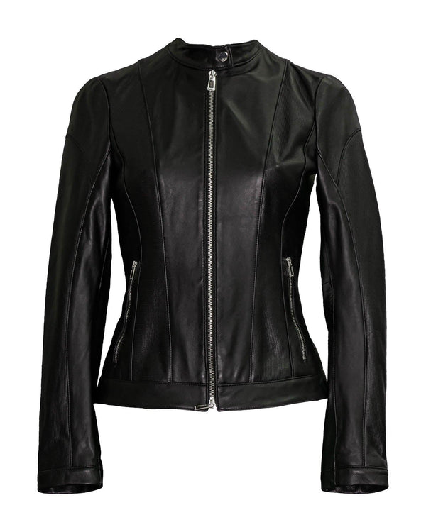 Hugo - Lusea Leather Jacket