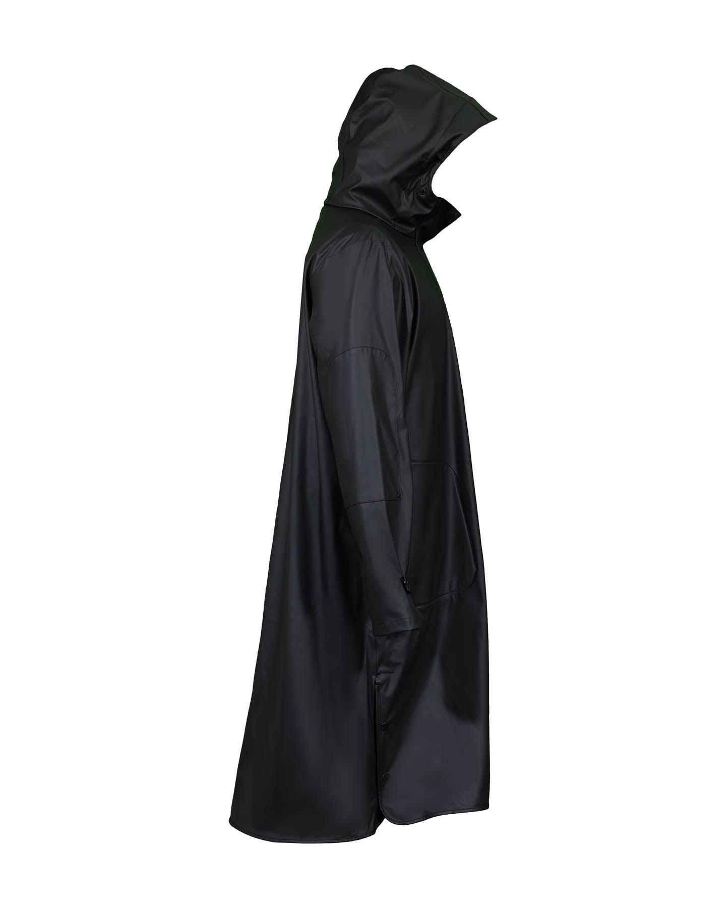 3 In 1 Hooded Waterproof Rain Coat Women Polyester Fabric Mens Raincoat  Black Cape Coat Durable Awning Poncho Moisture Proof Mat 220217 From Jiu10,  $19.47