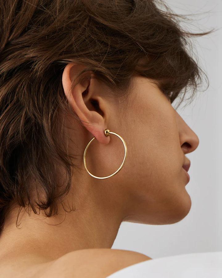 Jenny Bird - Icon Hoops Small Gold