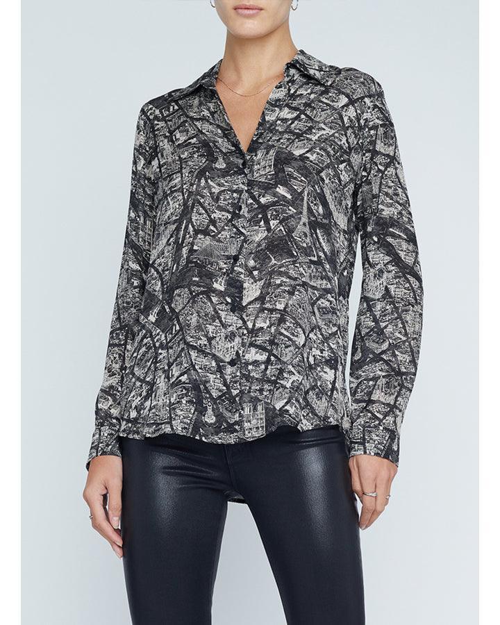 L'Agence - Nina Paris Map Blouse