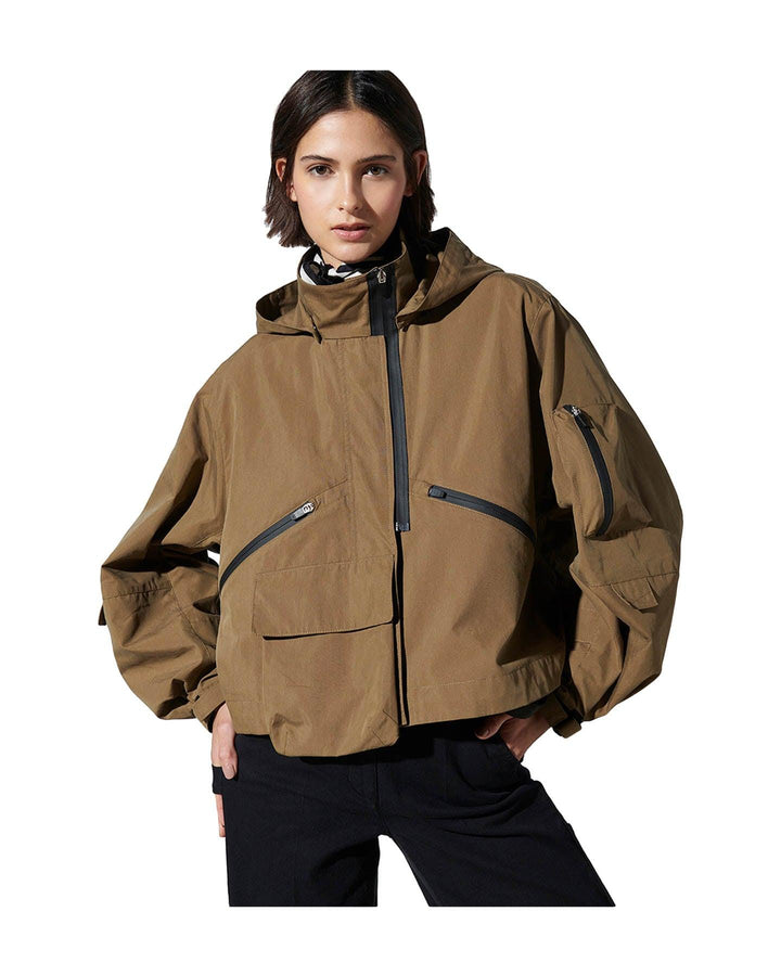 Luisa Cerano - Cropped Boxy Swing Cargo Jacket