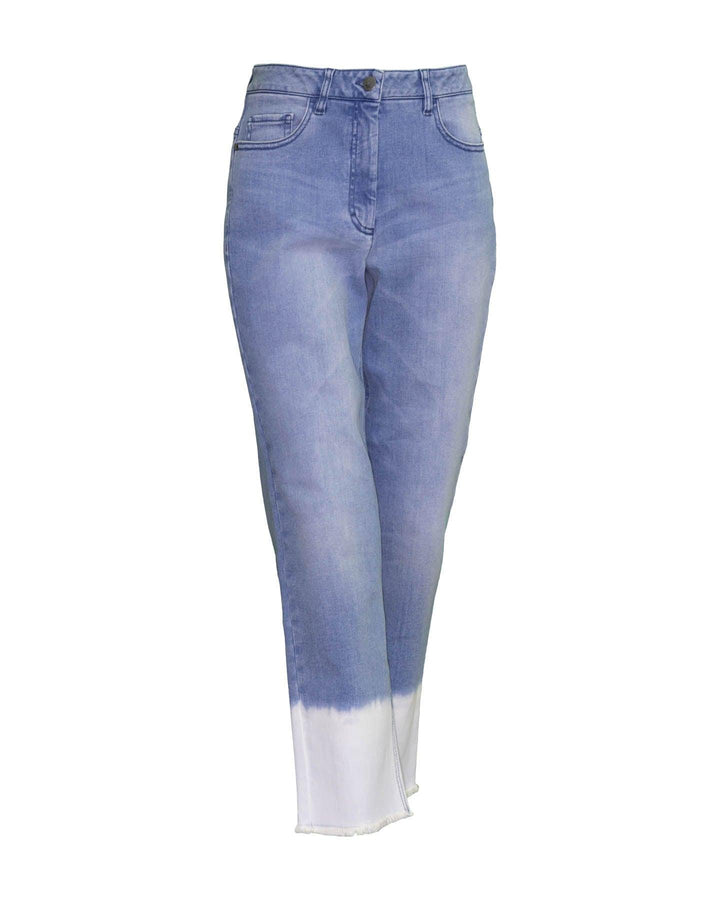 Luisa Cerano - Denim Bleach Hem Jeans