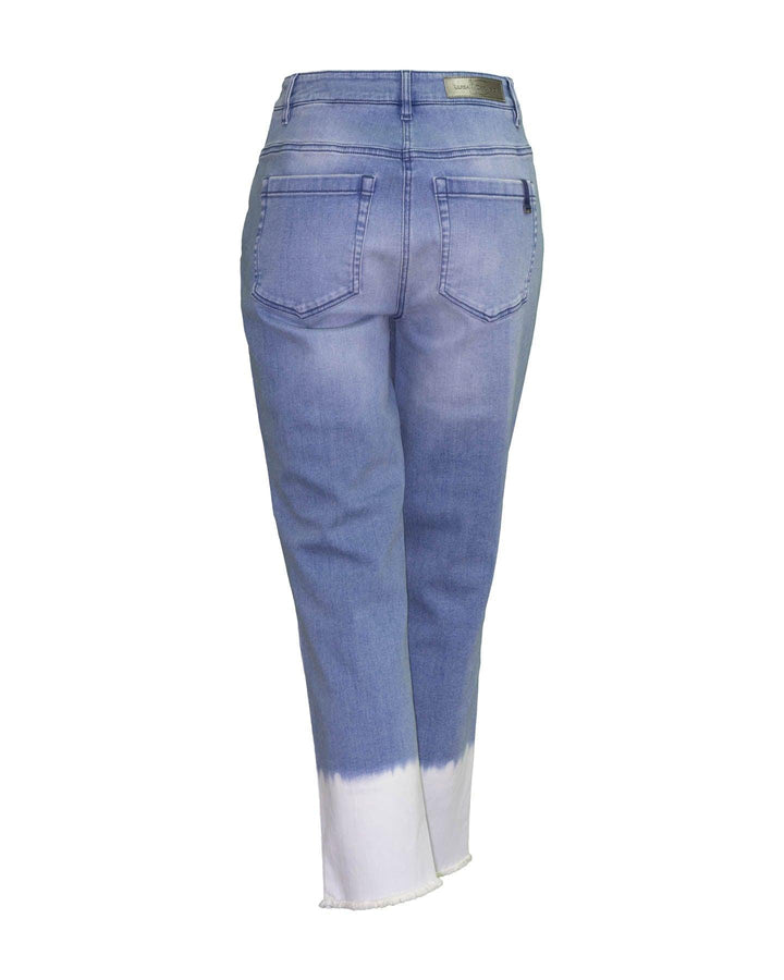 Luisa Cerano - Denim Bleach Hem Jeans