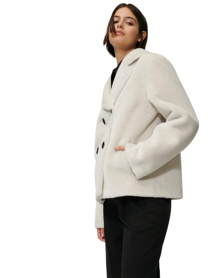 Luisa Cerano - Lambskin Effect Coat