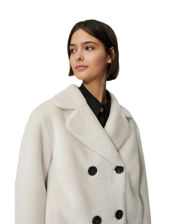 Luisa Cerano - Lambskin Effect Coat