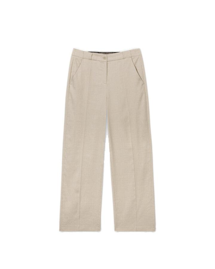 Luisa Cerano - Linen Mix Wide Leg Pants