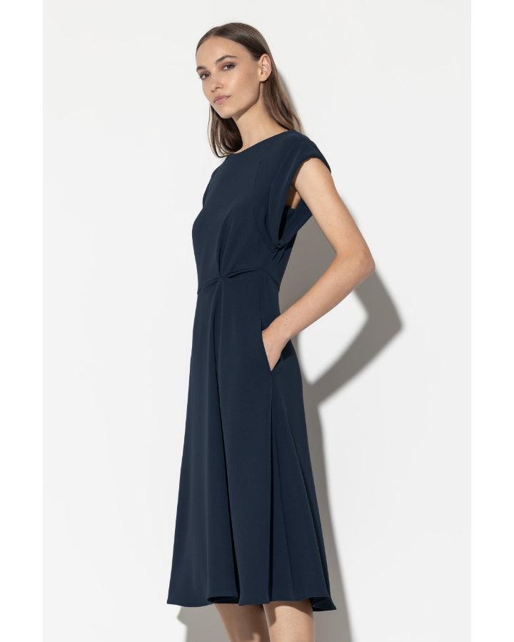 Luisa Cerano - Luisa Cerano Fit and Flare Midi Dress