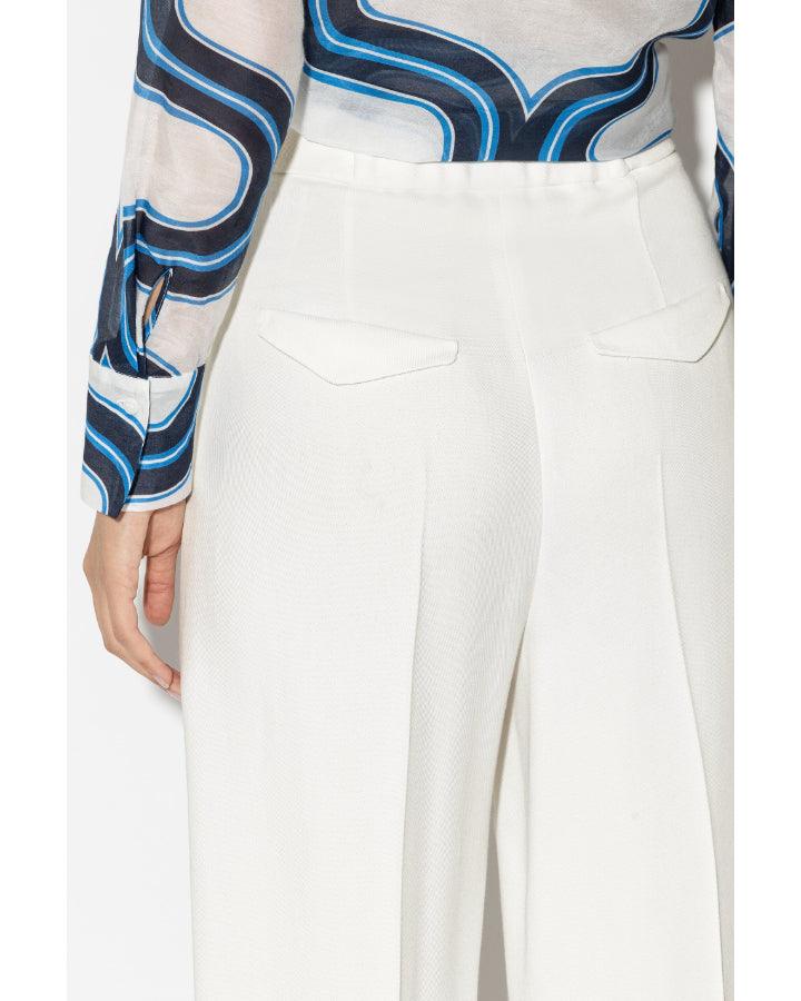 Luisa Cerano - Luisa Cerano Gabardine Wide Leg Pants