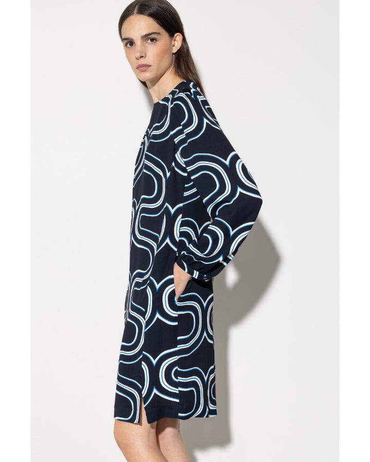 Luisa Cerano - Luisa Cerano Wave Print Dress