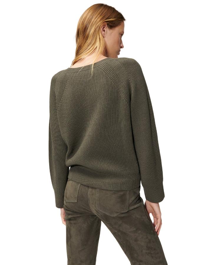 Luisa Cerano - Peek-A-Boo Shoulders Pullover