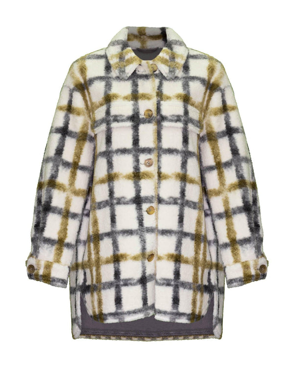 Luisa Cerano - Plaid Sherling Coat