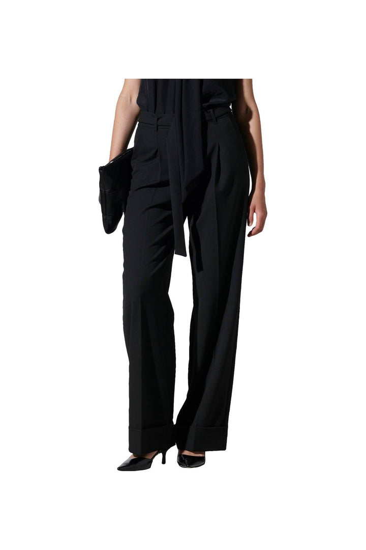 Luisa Cerano - Pleated Wide Leg Pants