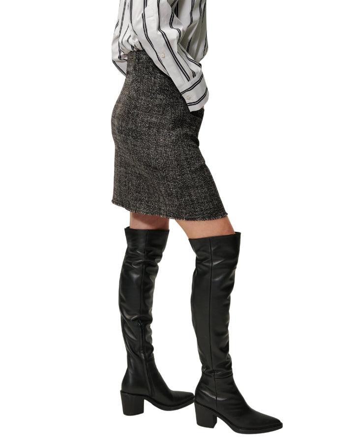 Luisa Cerano - Tweed Short Skirt