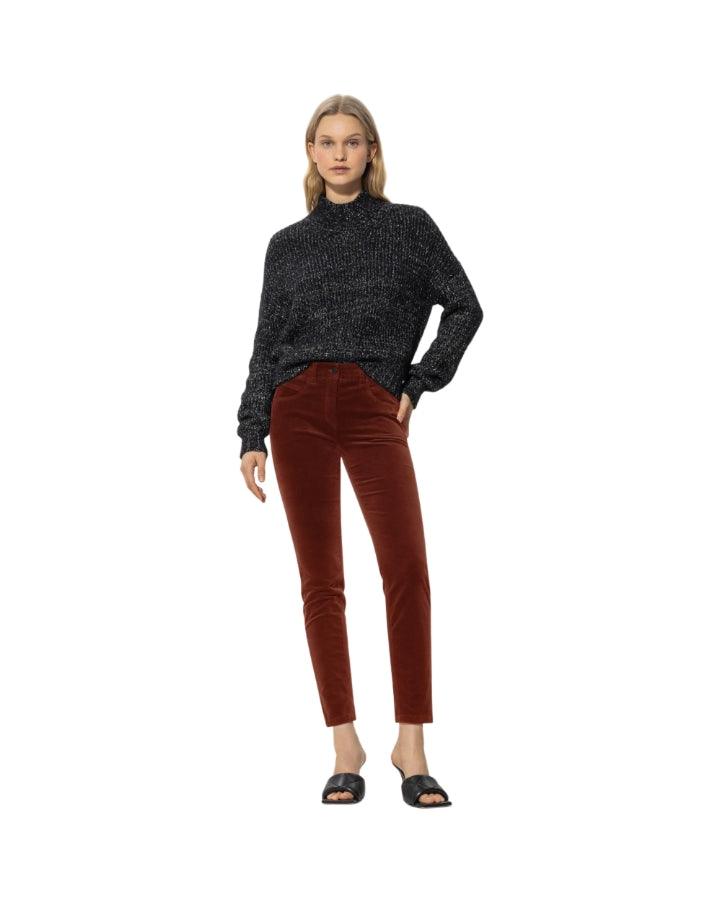 Luisa Cerano - Whisky Velvet Skinny Pant