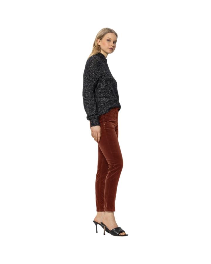 Luisa Cerano - Whisky Velvet Skinny Pant