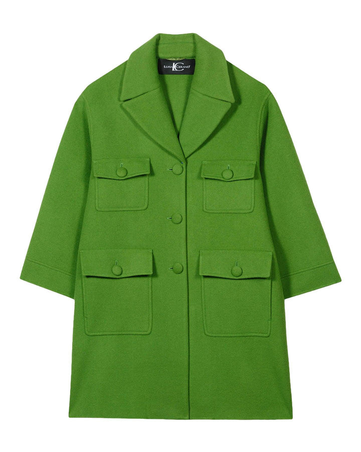 Luisa Cerano - Wool Pocket Coat